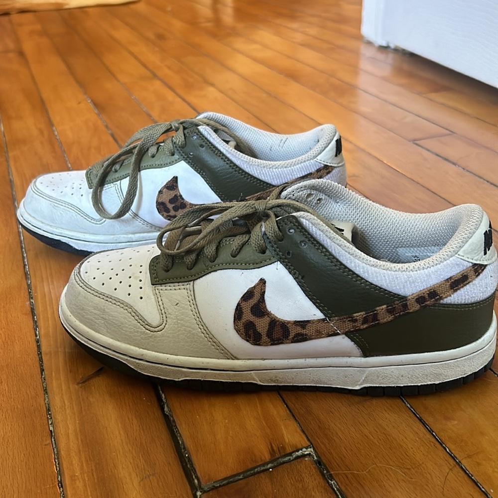 Cheetah print dunks